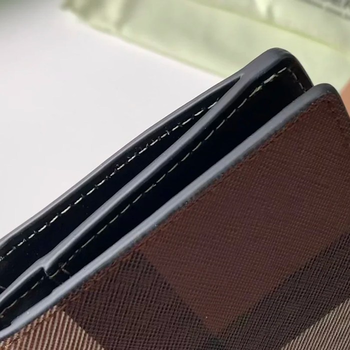 BURBERRY ヴィンテージチェックエコキャンバス長財布 サイズ:19x10x2.5cm
