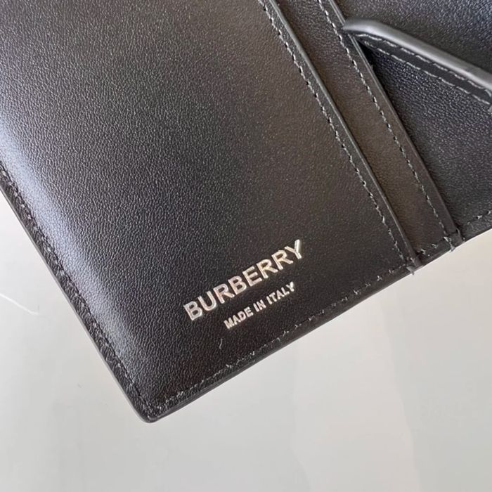 BURBERRY プレスチェックレザー長財布 サイズ:19x10cm