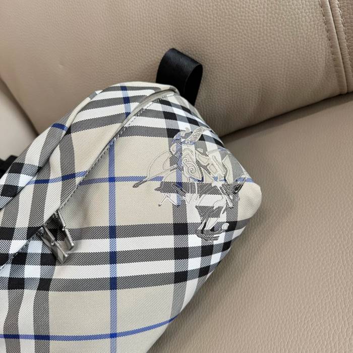 BURBERRY 7801 チェックウエストバッグ サイズ:33x18x11cm