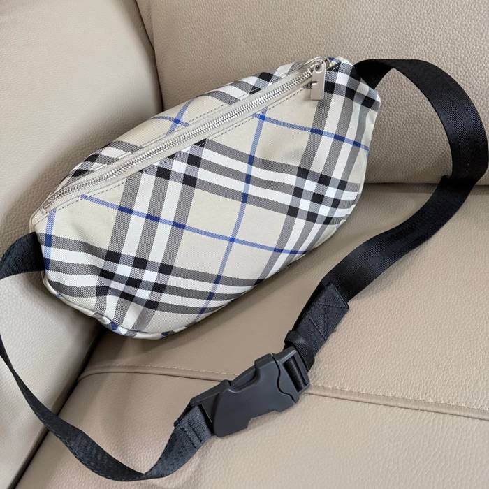 BURBERRY 7801 チェックウエストバッグ サイズ:33x18x11cm