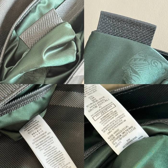 BURBERRY 8481 チェックメッセンジャー グリッド サイズ:28x23cm