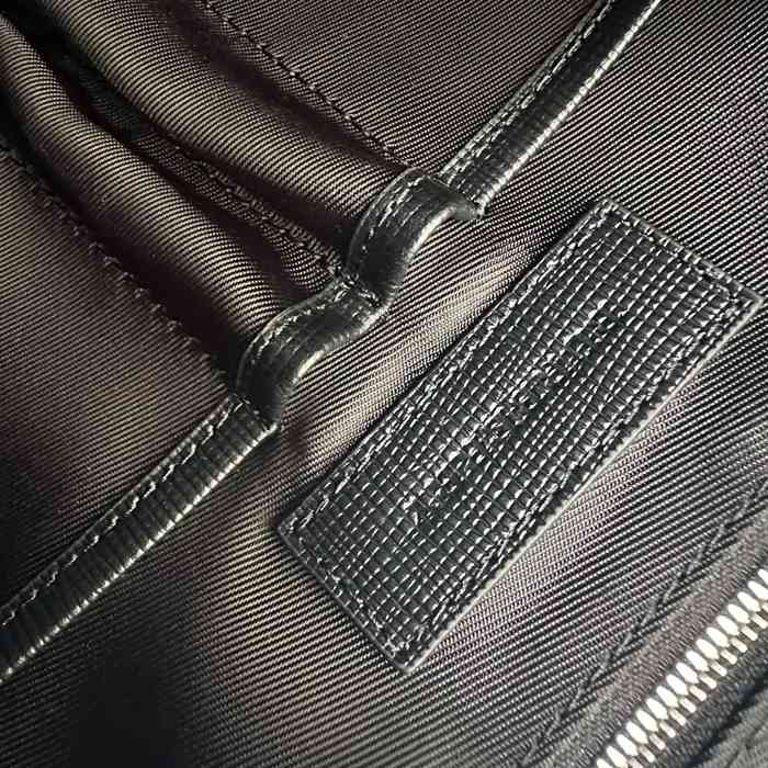 BURBERRY 4071 チェックブリーフケース スモークチェック サイズ:40x30cm