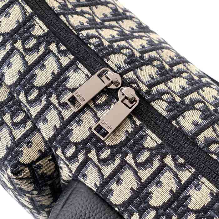 DIOR ライダーソフト餃子バッグ オブリーク 米黒 サイズ:36x30.5x14.5cm