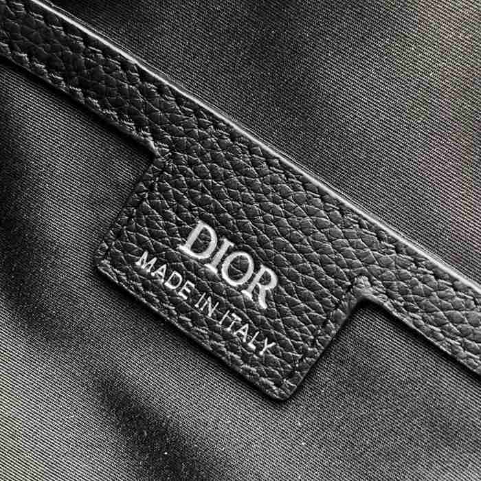 DIOR ライダーソフト餃子バッグ オブリーク 米黒 サイズ:36x30.5x14.5cm
