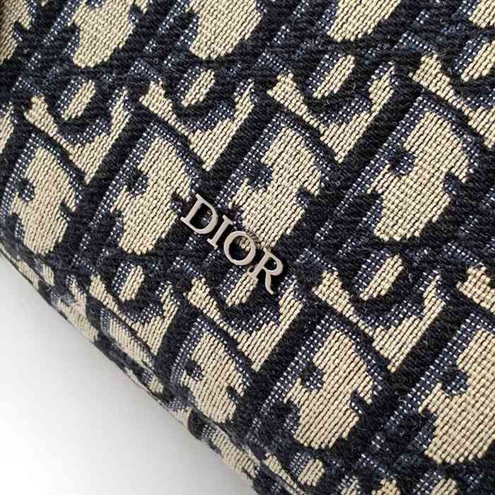 DIOR ライダーソフト餃子バッグ オブリーク 米黒 サイズ:25x22cm