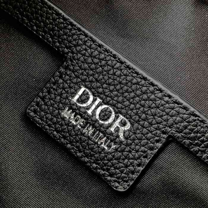 DIOR ライダーソフト餃子バッグ オブリーク 米黒 サイズ:25x22cm