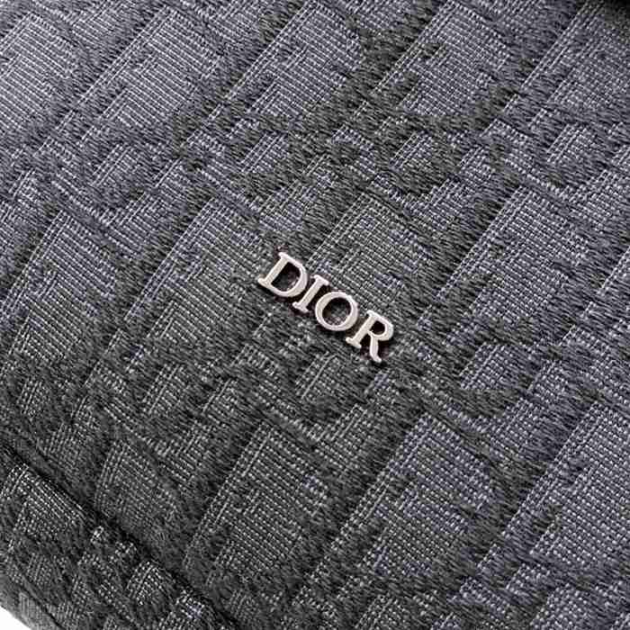 DIOR ライダーソフト餃子バッグ オブリーク 黒 サイズ:25x22cm