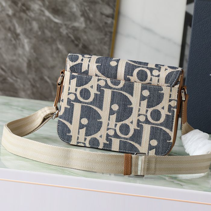 DIOR サドルメッセンジャー 酒椰葉効果オブリーク サイズ:24x16.5x5.5cm