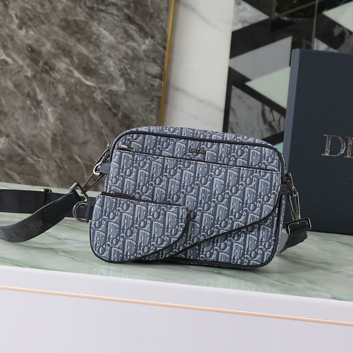DIOR サドル3点セットハンドバッグ オブリーク サイズ:23x16cm