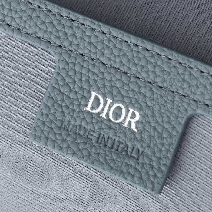 DIOR サドルメッセンジャー オブリーク 深灰 サイズ:23x18cm