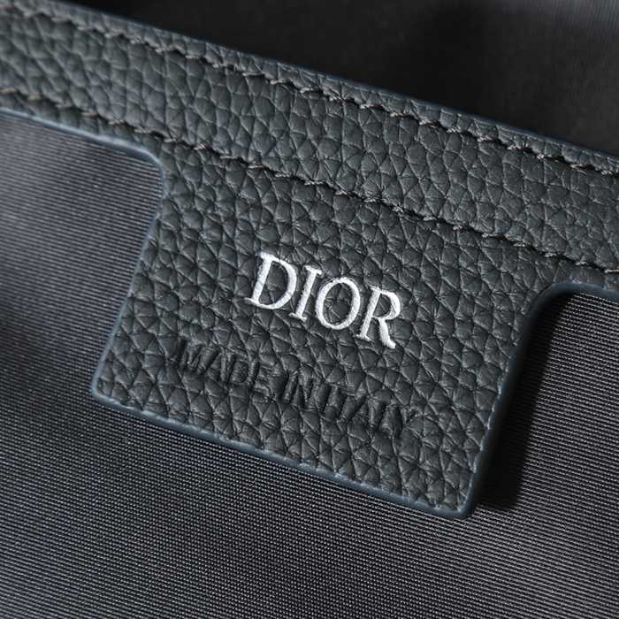 DIOR サドルメッセンジャー オブリーク 煤灰 サイズ:23x17.5cm
