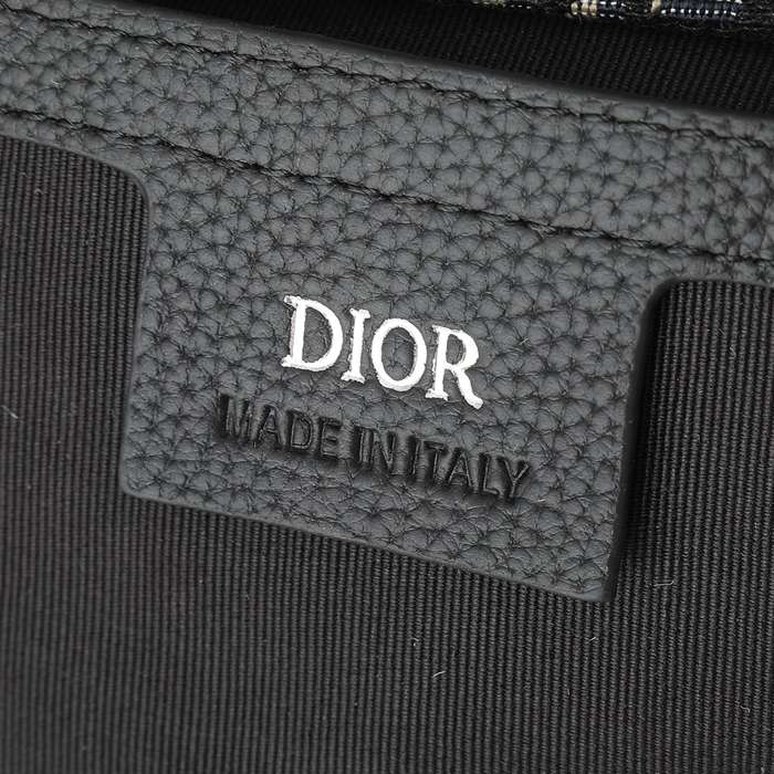 DIOR サドルメッセンジャー オブリーク 米黒 サイズ:24x16.5x5.5cm