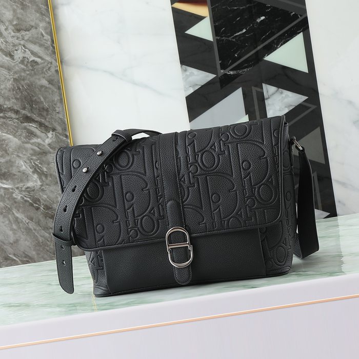 DIOR ディオールデイリー フラップメッセンジャー 中 サイズ:31x25x13cm
