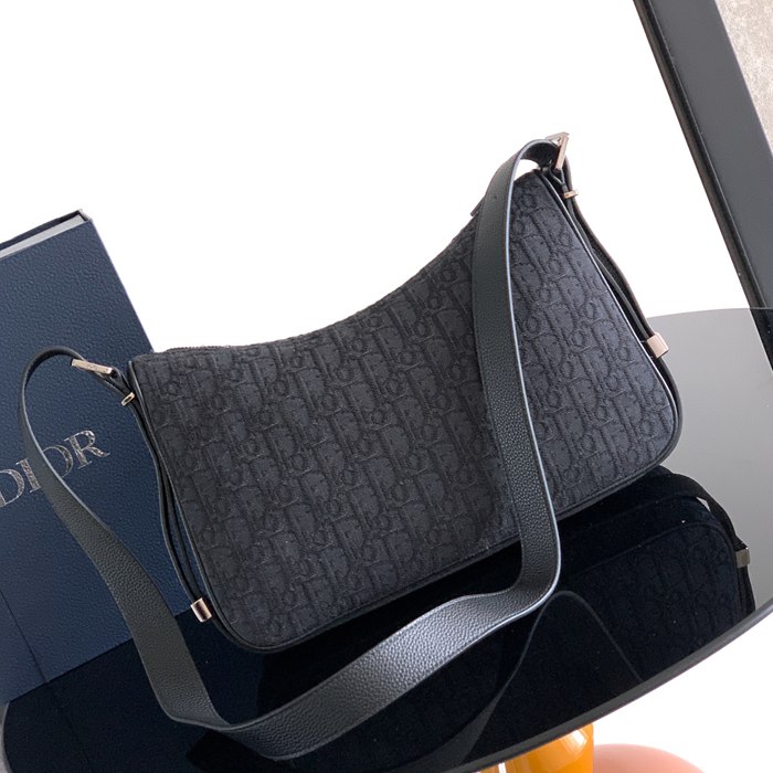 DIOR ディオールスライダー ジップ餃子バッグ サイズ:34x23x8.5cm