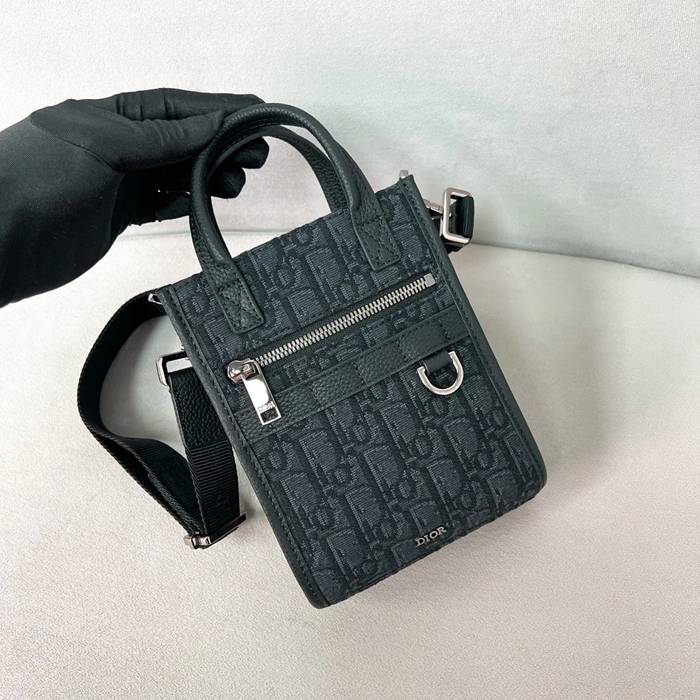 DIOR サファリノースサウスハンドバッグ ミニ サイズ:19x14x6.5cm