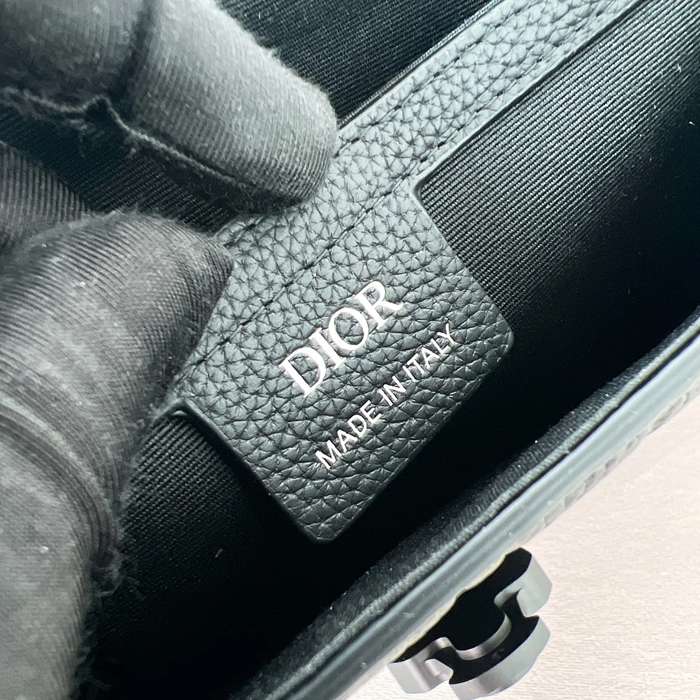 DIOR ヒットザロードオールレザーフラップメッセンジャー グラビティ サイズ:23x17.5cm
