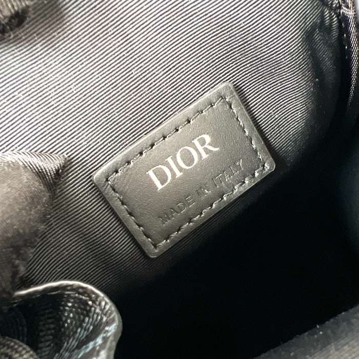 DIOR ヒットザロードミニリュック 黒ダイヤ サイズ:18.5x17.5cm