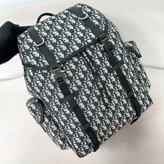 DIOR ヒットザロードフラップリュック モノグラム サイズ:43x33x16cm