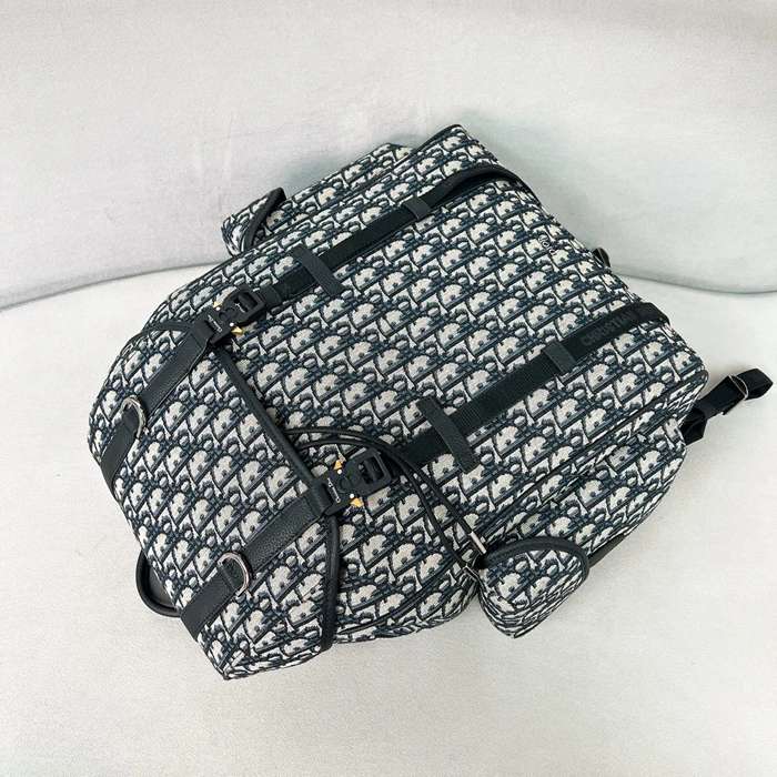 DIOR ヒットザロードフラップリュック モノグラム サイズ:43x33x16cm