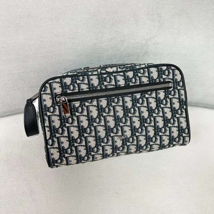 DIOR キャンバス洗面ポーチ モノグラム サイズ:24.5x14.5x13cm