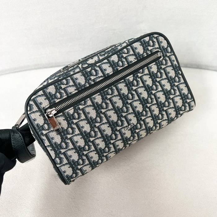 DIOR キャンバス洗面ポーチ モノグラム サイズ:24.5x14.5x13cm