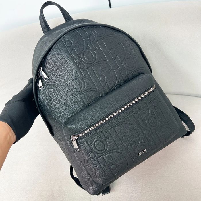 DIOR 黒牛皮リュック ライダー2.0 サイズ:40x31x18cm