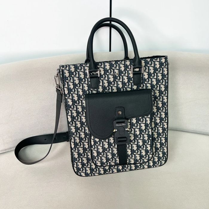 DIOR サドルトート ブリーフケース サイズ:36x32x13.5cm