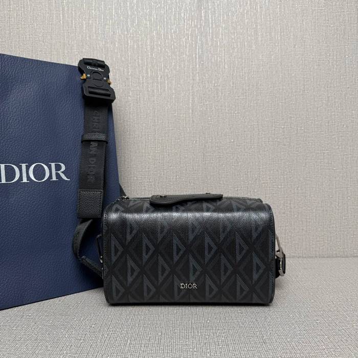 DIOR ジップメッセンジャー リンゴット22 サイズ:22x12.5x10.5cm