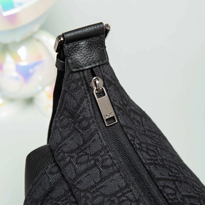DIOR プリント餃子バッグ ライダーソフト サイズ:36x30.5x14.5cm