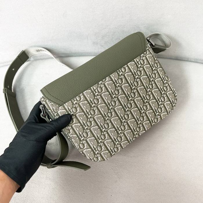 DIOR サドルメッセンジャー カーキ サイズ:23x18cm
