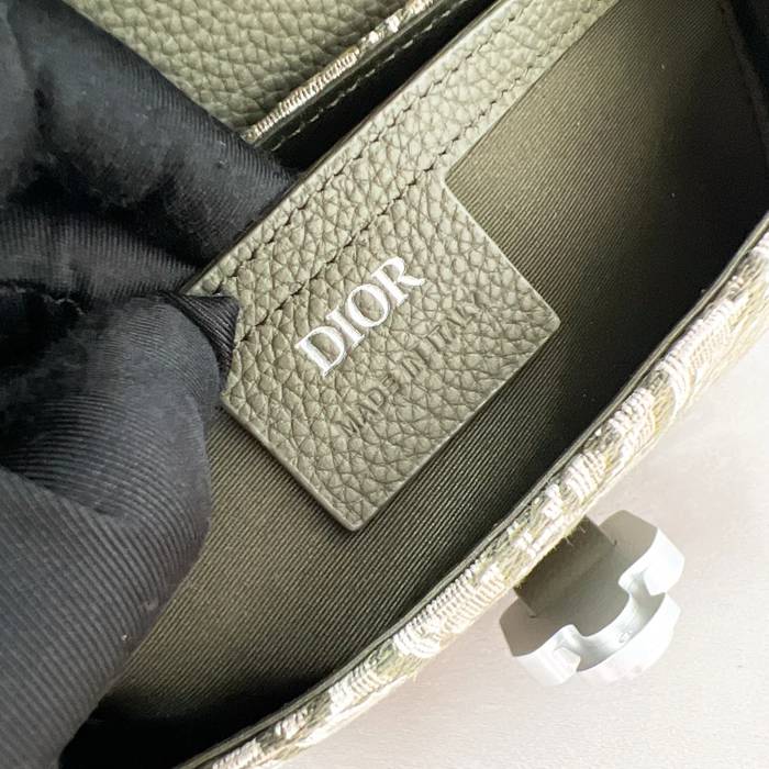 DIOR ミニサドルメッセンジャー サイズ:19.5x13x4.3cm