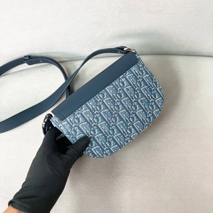 DIOR サドルメッセンジャー mini サイズ:19.5x13x4.3cm