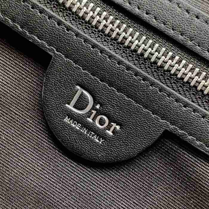 DIOR 2DBCA627YUS プリントフラップメッセンジャー ジェット ブラック サイズ:20x15x7.5cm