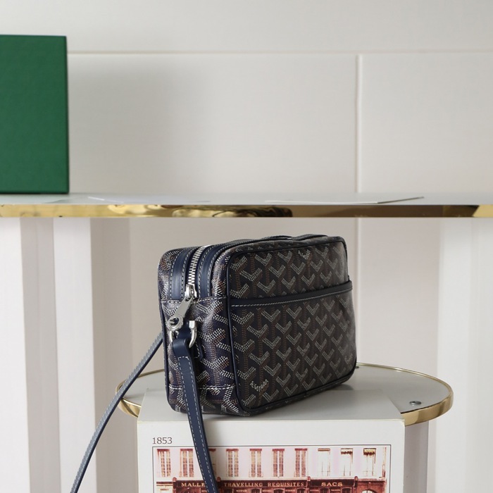 GOYARD カヴェールカメラバッグ 青 サイズ:22.5x13cm