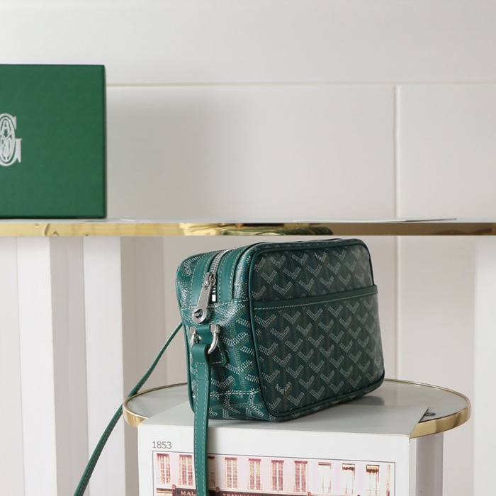 GOYARD カヴェールカメラバッグ 緑 サイズ:22.5x13cm