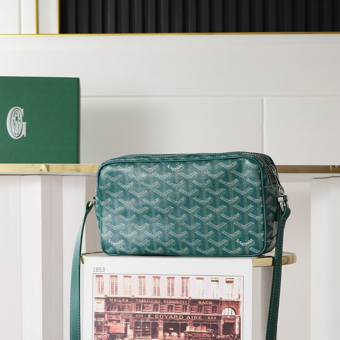GOYARD カヴェールカメラバッグ 緑 サイズ:22.5x13cm