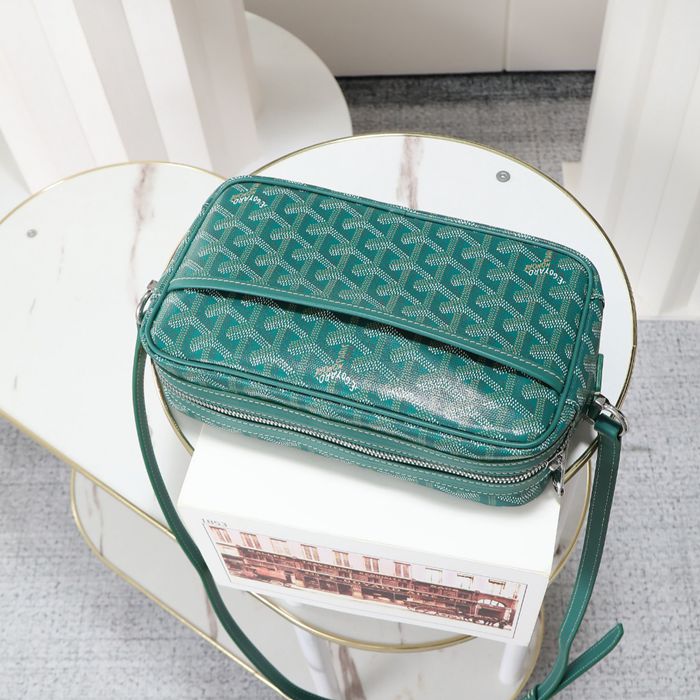 GOYARD カヴェールカメラバッグ 緑 サイズ:22.5x13cm