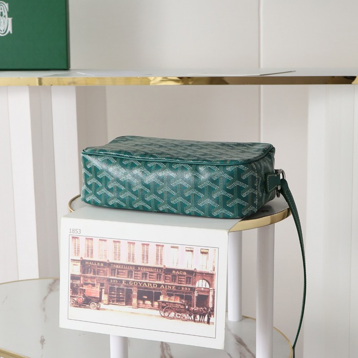 GOYARD カヴェールカメラバッグ 緑 サイズ:22.5x13cm