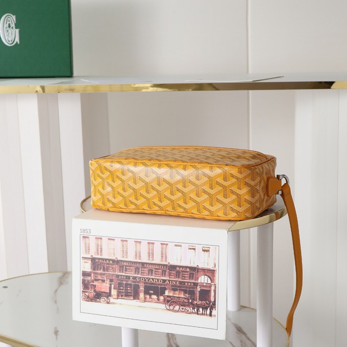 GOYARD カヴェールカメラバッグ 黄 サイズ:22.5x13cm