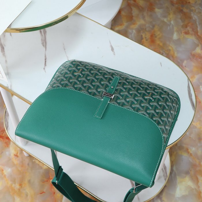GOYARD クルシエメッセンジャー 緑 サイズ:32x25cm
