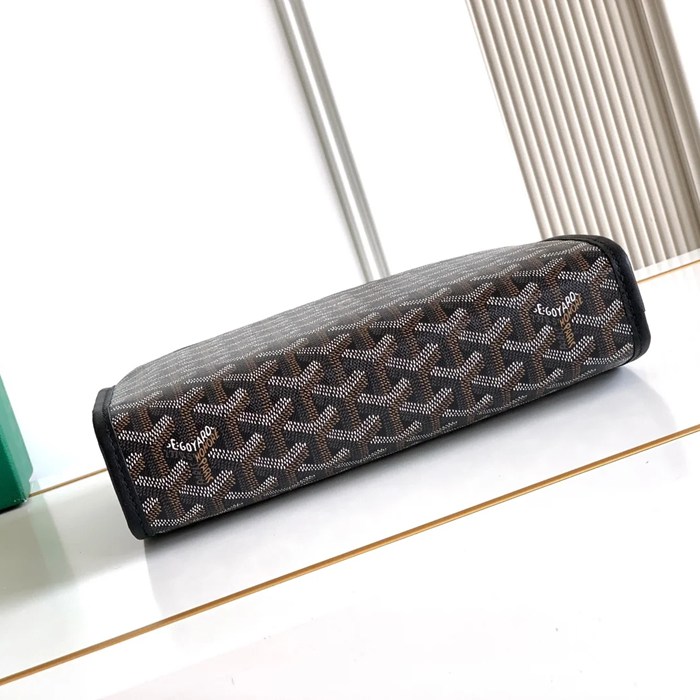 GOYARD ジュヴァンス 中洗面ポーチ 黒 サイズ:24.5x19cm