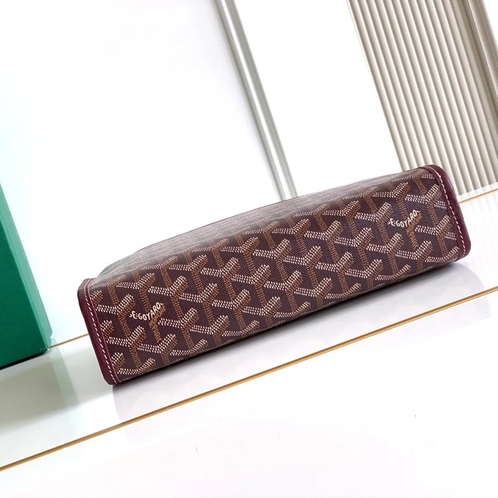 GOYARD ジュヴァンス 中洗面ポーチ ワインレッド サイズ:24.5x19cm