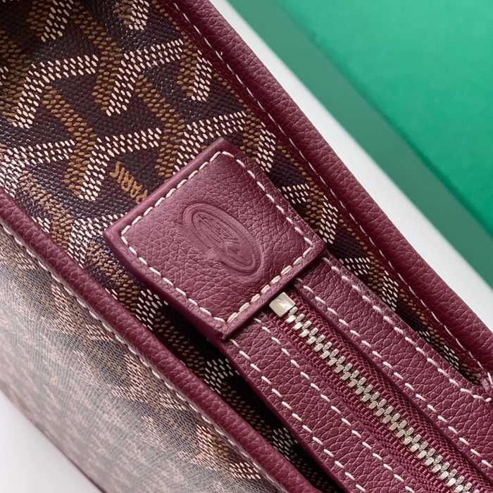 GOYARD ジュヴァンス 中洗面ポーチ ワインレッド サイズ:24.5x19cm