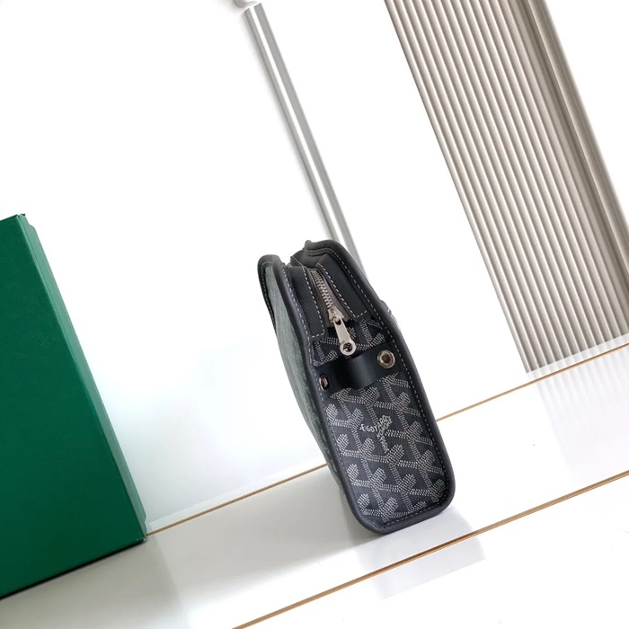 GOYARD ジュヴァンス 中洗面ポーチ グレー サイズ:24.5x19cm