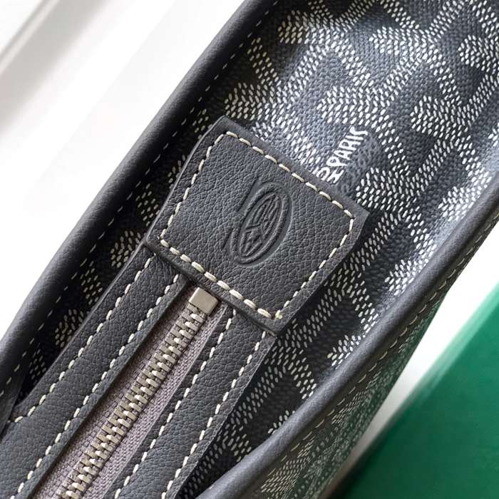 GOYARD ジュヴァンス 中洗面ポーチ グレー サイズ:24.5x19cm