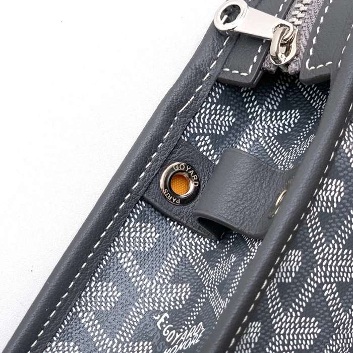 GOYARD ジュヴァンス 中洗面ポーチ グレー サイズ:24.5x19cm