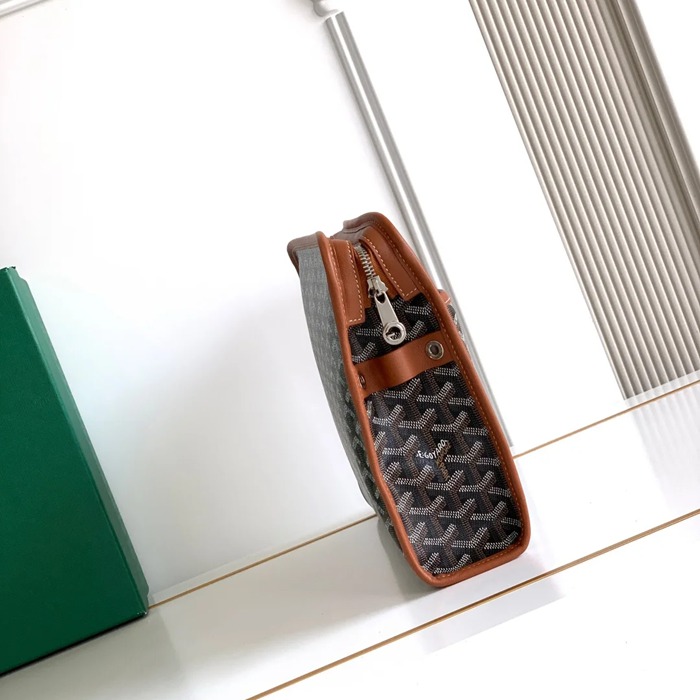 GOYARD ジュヴァンス 大洗面ポーチ 棕 サイズ:29.5x23x7.5cm