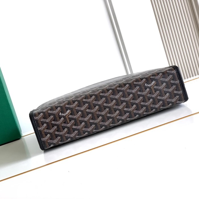 GOYARD ジュヴァンス 大洗面ポーチ 黒 サイズ:29.5x23x7.5cm