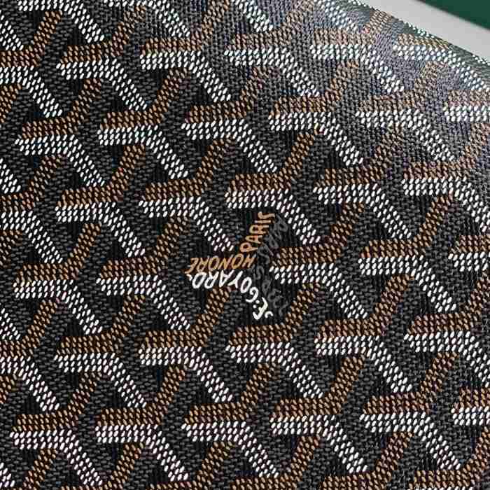 GOYARD ジュヴァンス 大洗面ポーチ 黒 サイズ:29.5x23x7.5cm