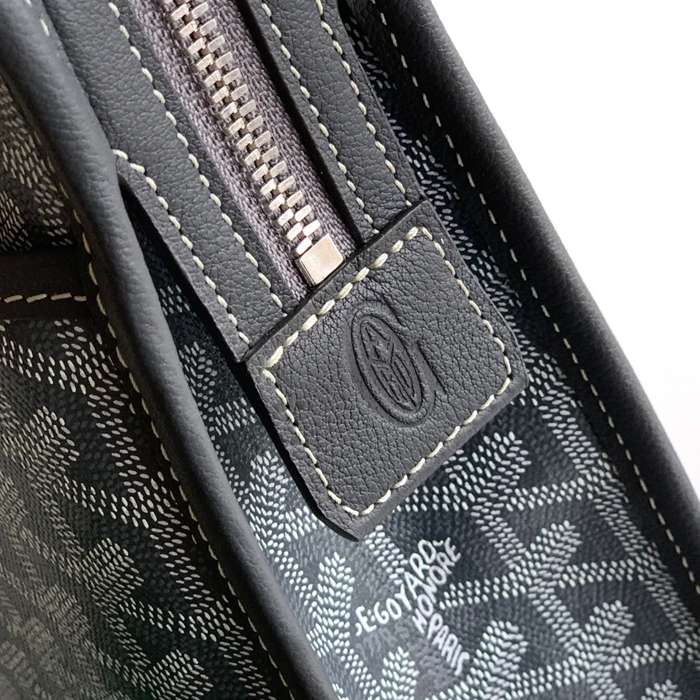 GOYARD ジュヴァンス 大洗面ポーチ グレー サイズ:29.5x23x7.5cm